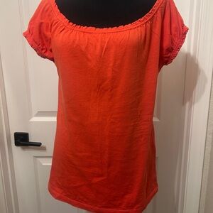 Grace Orange Blouse